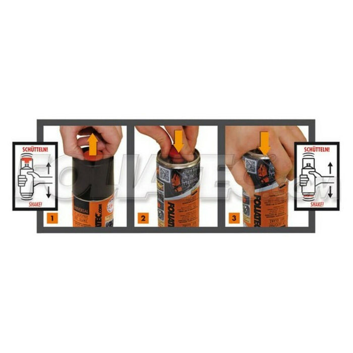 Spray cu vopsea Foliatec 2130 Roșu (400 ml)
