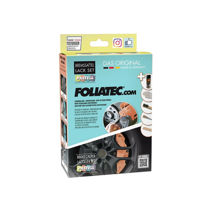 Set de pictură Foliatec FO2221 Etrierele de frână Vanilie Galben