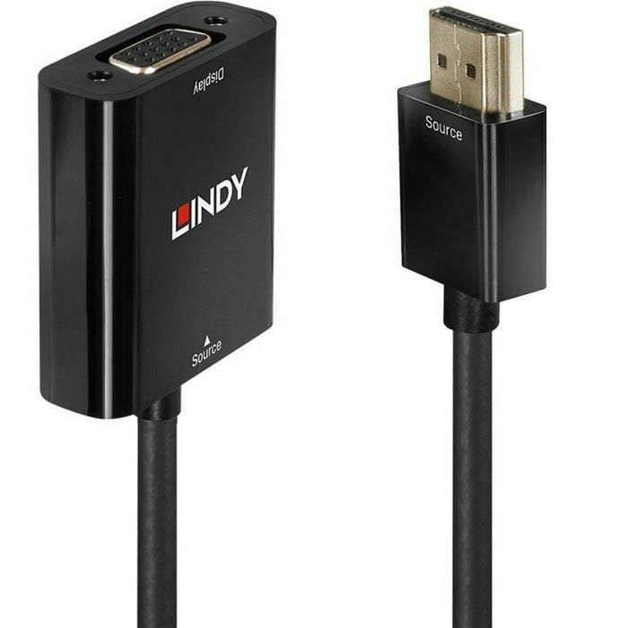 Adaptor HDMI la VGA LINDY 38291 Negru