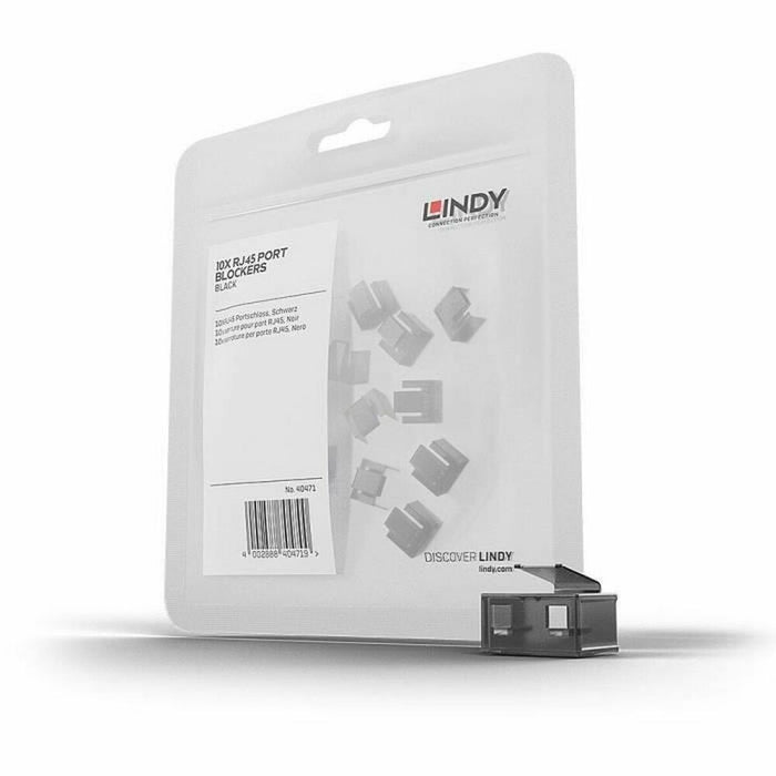 Conector RJ45 LINDY 40471 Negru