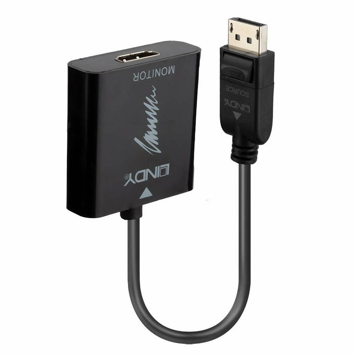 Adaptor DisplayPort la HDMI LINDY 41068 Negru