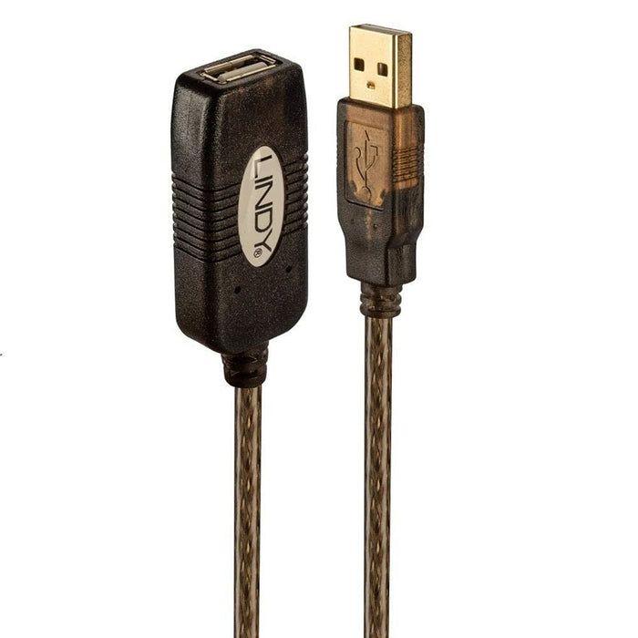 Cablu USB LINDY 42631 20 m Negru