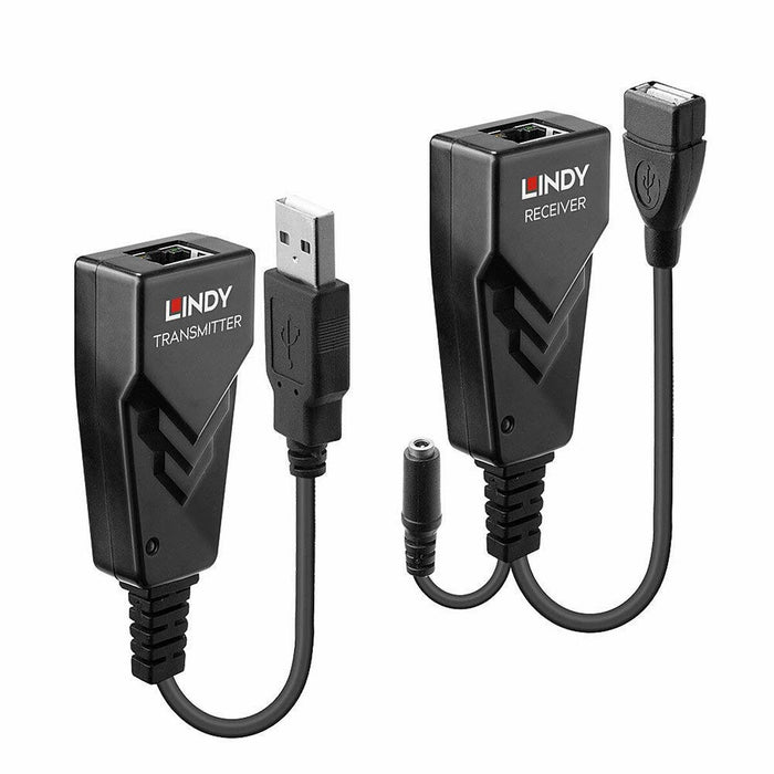Adaptor USB 2.0 la Rețea RJ45 LINDY 42674