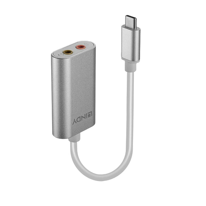 Adaptor USB C la Jack 3.5 mm LINDY 42711