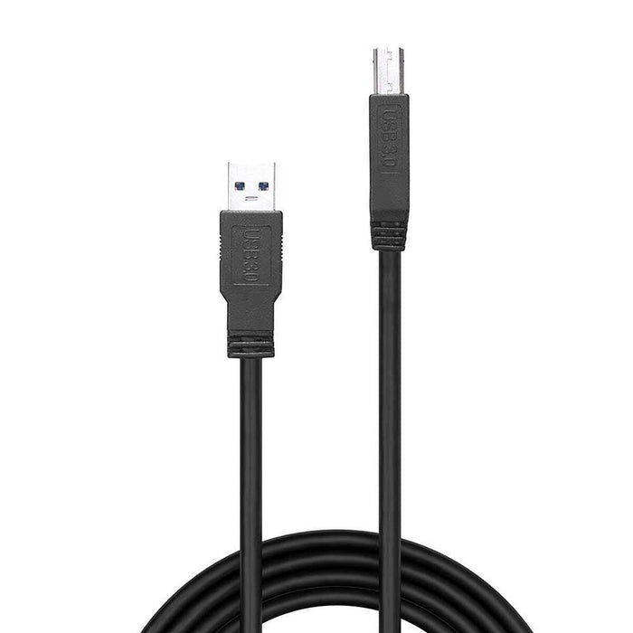 Cablu USB A la USB B LINDY 43098 10 m Negru