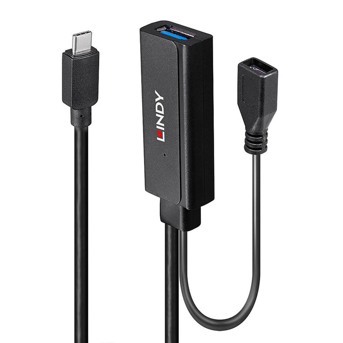 Hub USB LINDY 43344 Negru