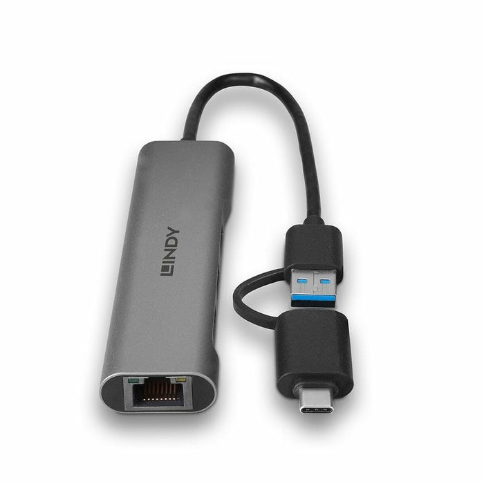 Hub USB LINDY 43379 Negru
