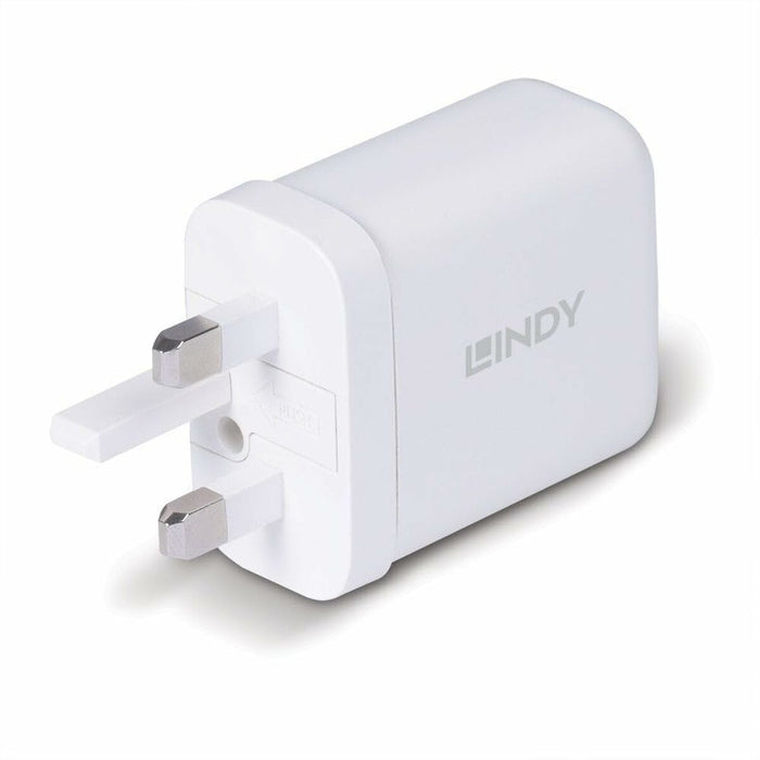 Încărcător de Perete LINDY 73428 Alb 65 W