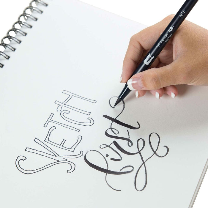 Set caligrafie Tombow Beginner Lettering 6 Piese Multicolor