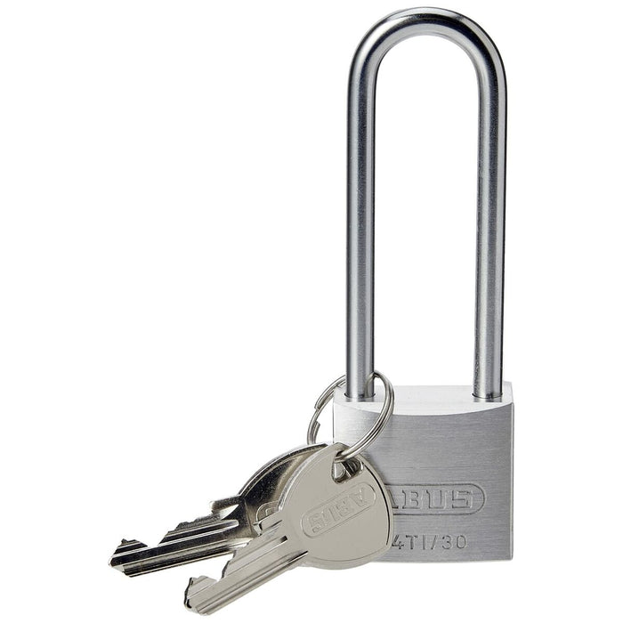 Lacăt cu cheie ABUS Titalium 64ti/30hb60 Oțel Aluminiu Foarte lung (3 cm)