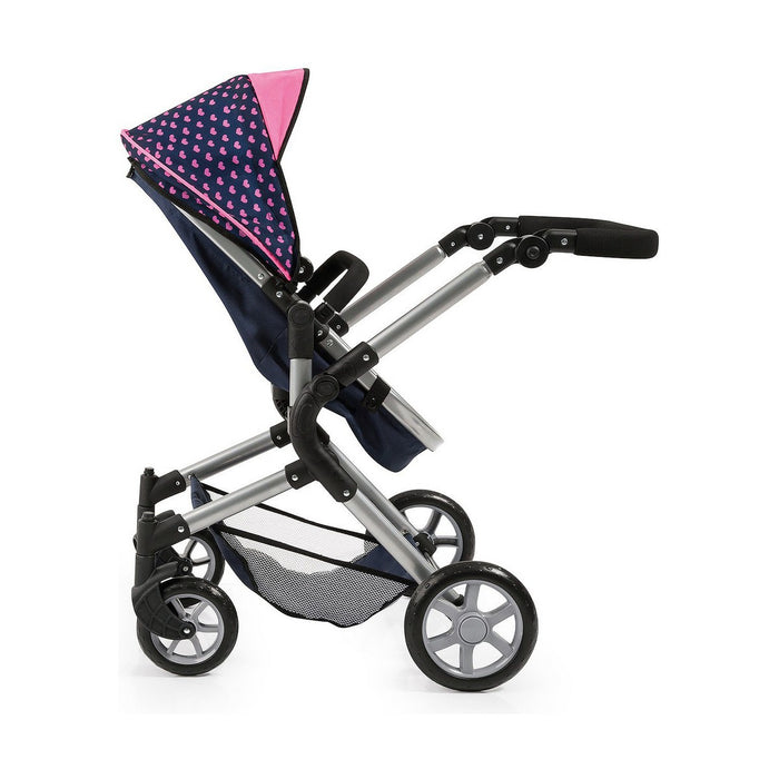 Cărucior pentru Păpuși Reig Combi Neo Pro Bleumarin 63 cm