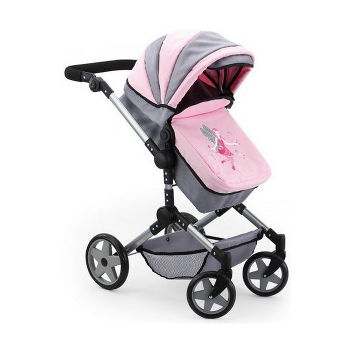 Cărucior pentru Păpuși Reig Pram Neo Pro Gri 57 cm