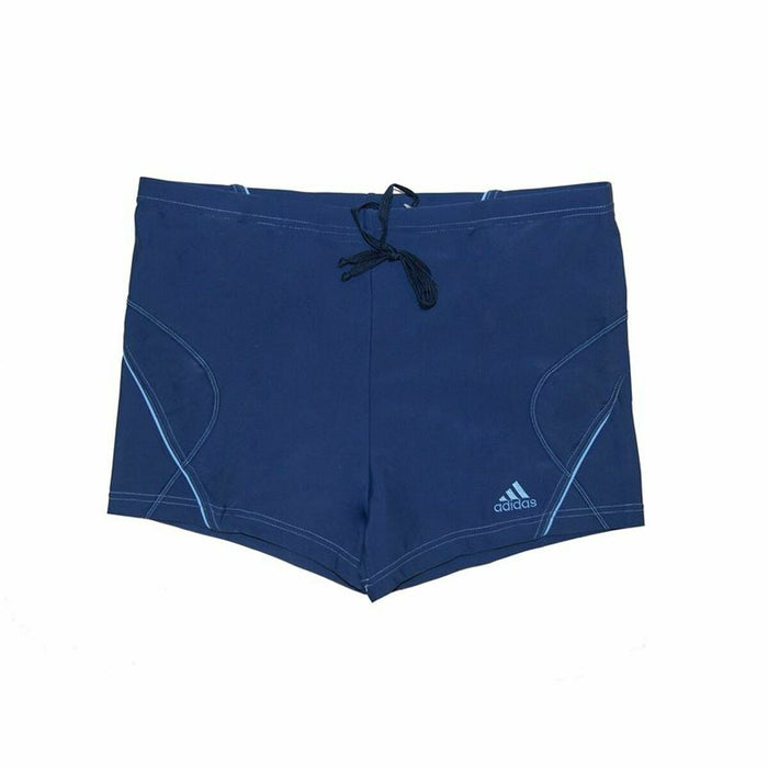 Boxeri pentru bărbați Adidas Costum de Baie Albastru închis