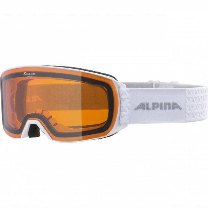 Ochelari de schi Alpina Nakiska Alb Negru