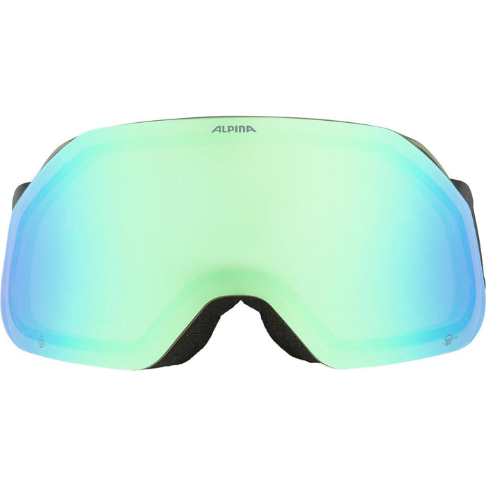 Ochelari de schi Alpina Blackcomb Q-Lite Albastru Verde Gri Măslină S2