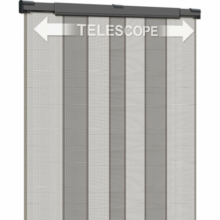 Perdea Împotriva Insectelor Schellenberg Uși Fibră de Sticlă Antracit (95 x 220 cm)