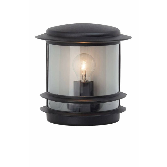 Lampă de perete Brilliant Hollywood Exterior Negru Metal A+