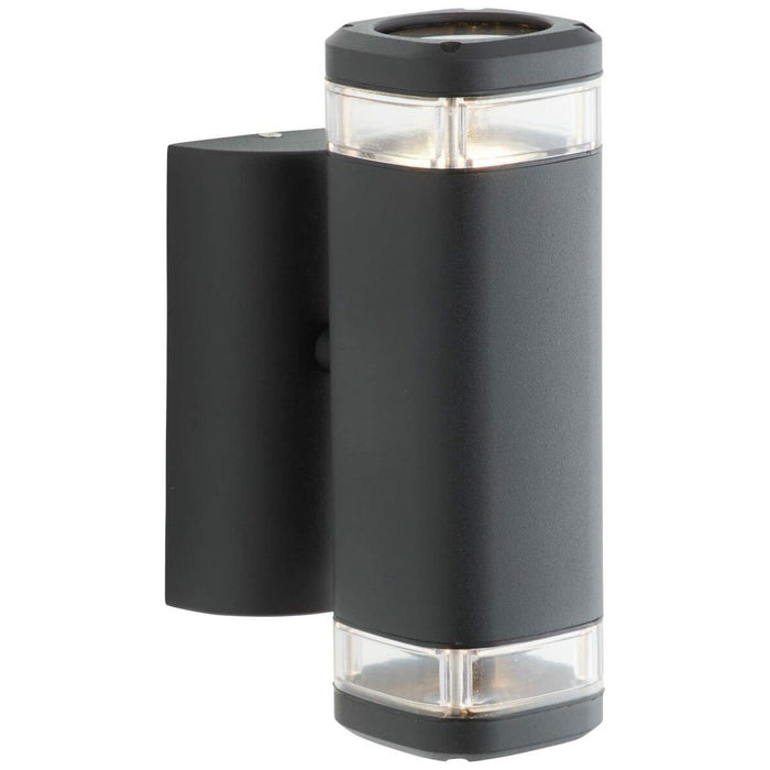 Lampă de perete Brilliant Jandy Up & Down Exterior 18 W Negru GU10