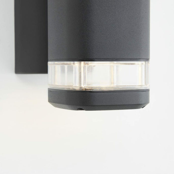 Lampă de perete Brilliant Jandy Up & Down Exterior 18 W Negru GU10