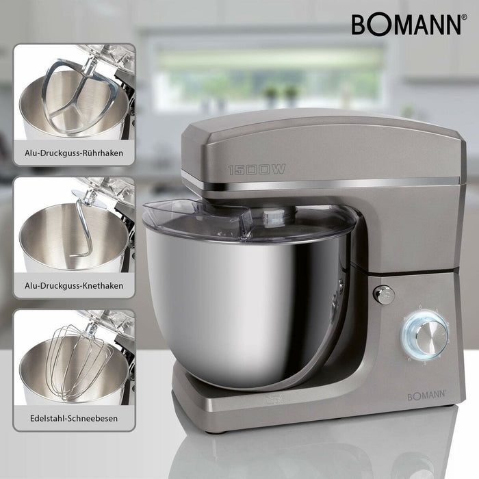 Robot de Bucătărie Bomann KM 6036 1500 W 10 L