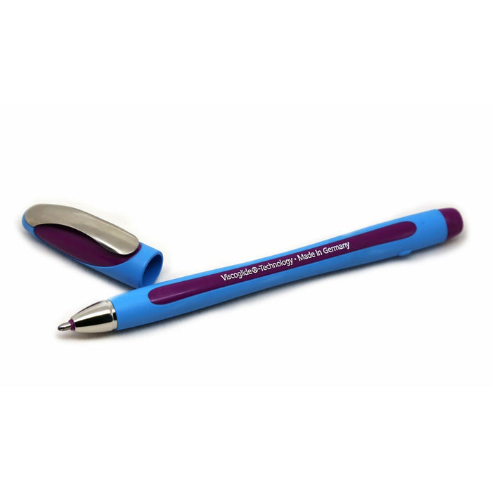Stilou cu cerneală lichidă Schneider Slider Memo XB Violet (10 Unități)