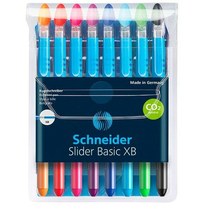 Set de Pixuri Schneider Slider Basic XB 8 Piese Multicolor