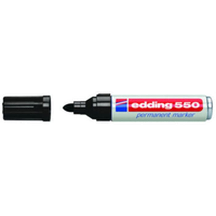 Marker permanent Edding 550-01 Negru 200 Piese