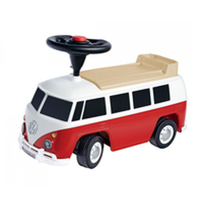 Mașină-Premergător Smoby Volkswagen Van Negru Roșu