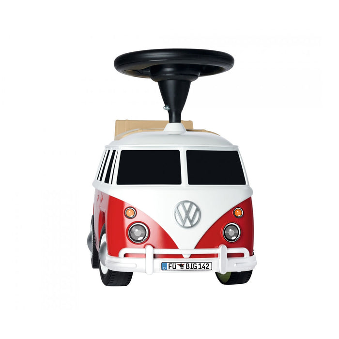 Mașină-Premergător Smoby Volkswagen Van Negru Roșu