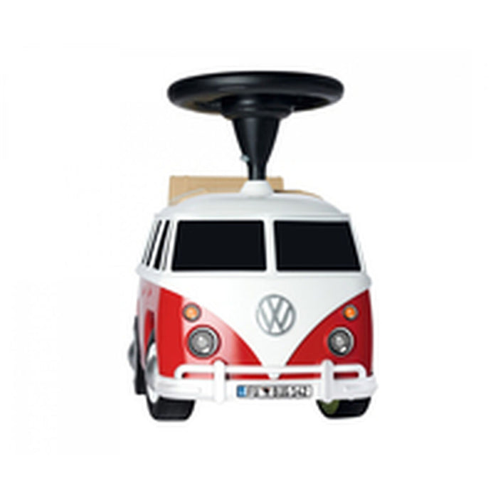 Mașină-Premergător Smoby Volkswagen Van Negru Roșu