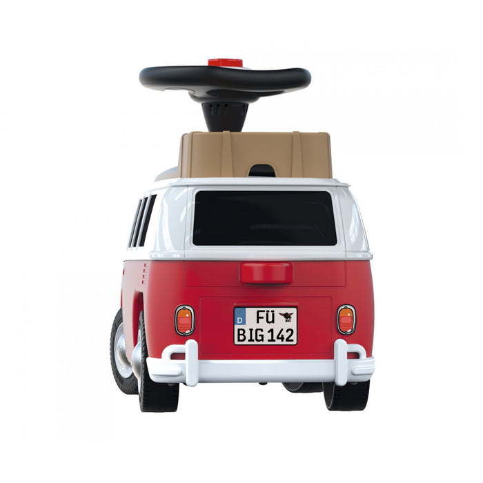 Mașină-Premergător Smoby Volkswagen Van Negru Roșu