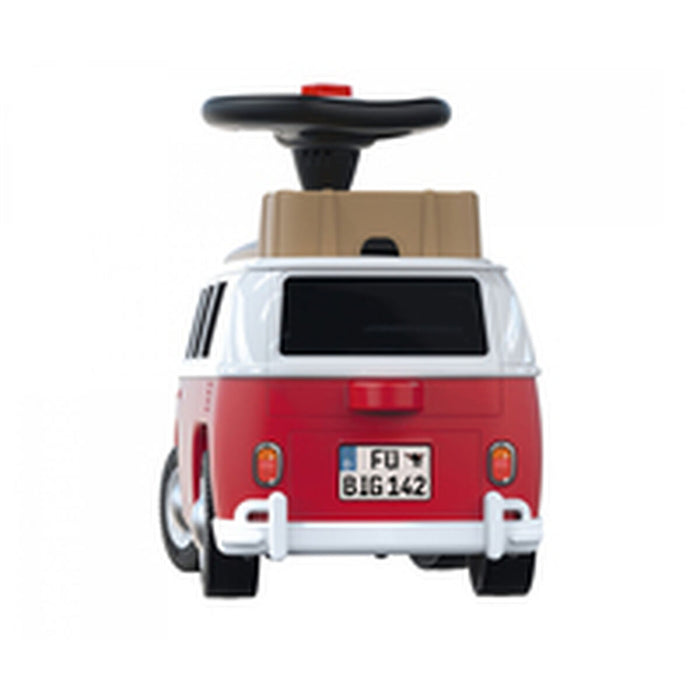 Mașină-Premergător Smoby Volkswagen Van Negru Roșu