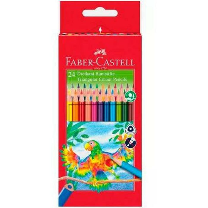 Creioane culori Faber-Castell Multicolor 6 Piese