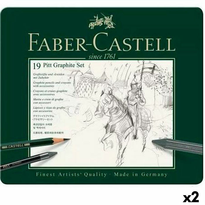 Set de Creioane Faber-Castell (2 Unități)