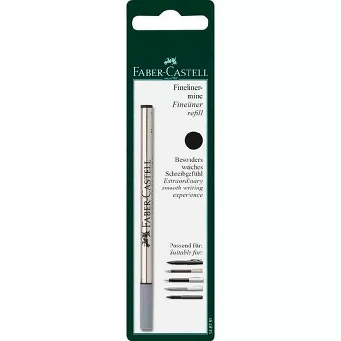 Piese de schimb Faber-Castell Stilou Negru (5 Unități)