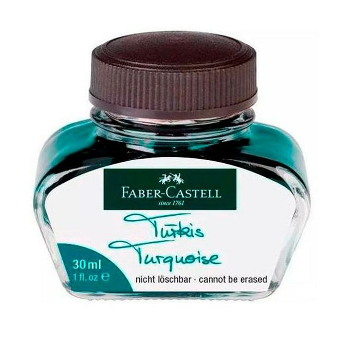 Călimara Faber-Castell Turquoise 6 Piese 30 ml