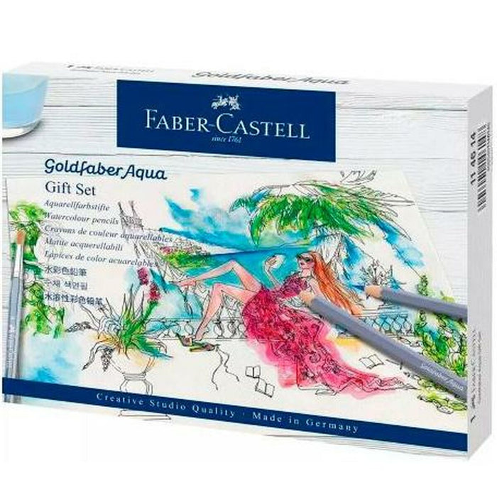 Set de Creioane Faber-Castell Acuarelă (14 Unități)