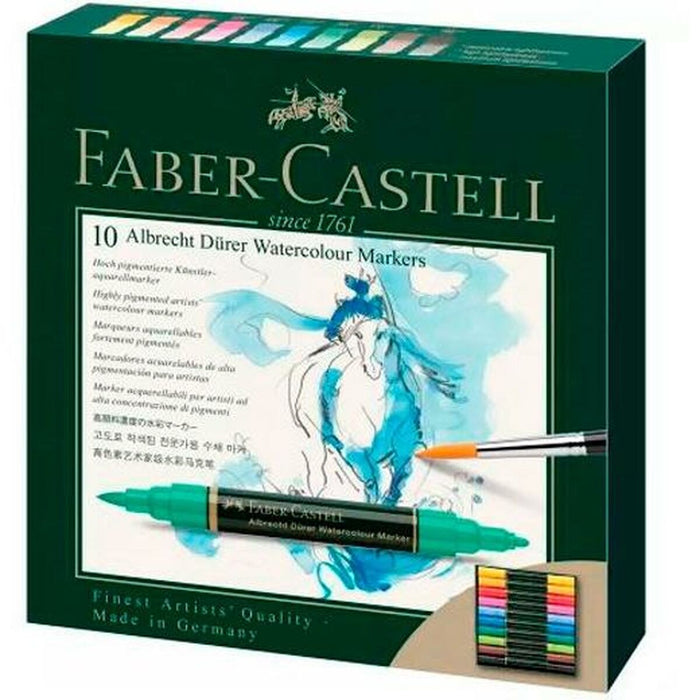 Set de Carioci Faber-Castell Acuarele Carcasă (3 Piese)