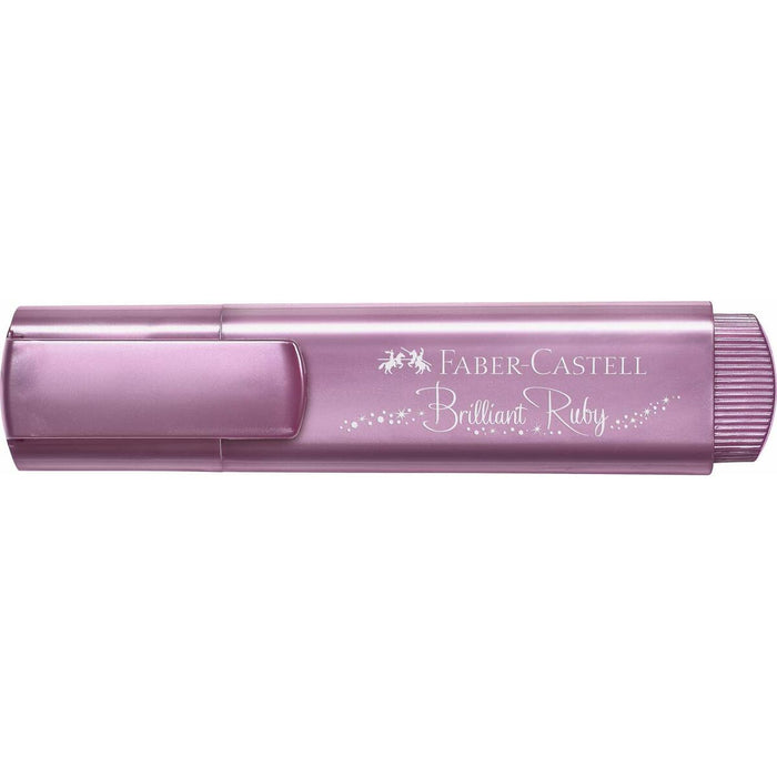 Marker fosforescent Faber-Castell Textliner 46 metalic (10 Unități)