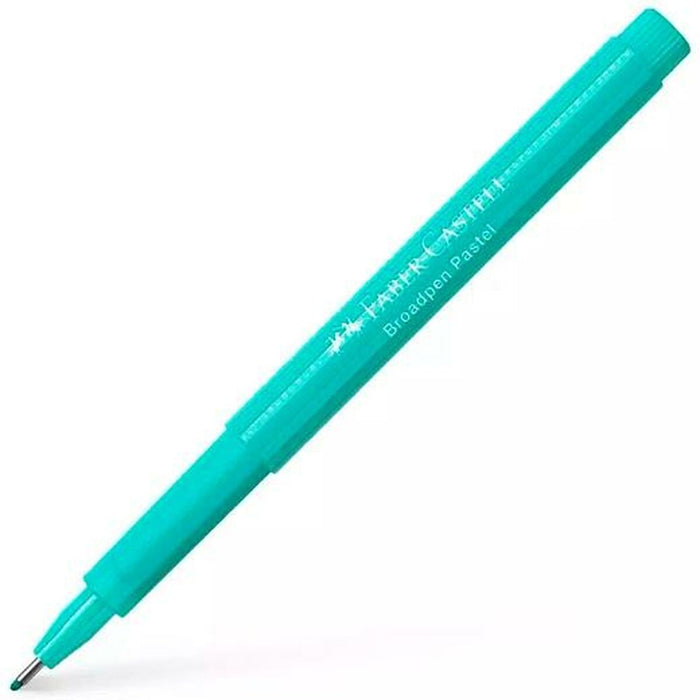 Carioci Faber-Castell Broadpen Document Turquoise (10 Unități)