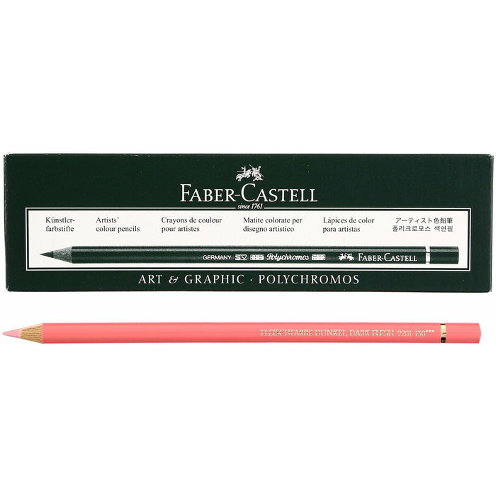 Creioane culori Faber-Castell Polychromos Somon 6 Piese