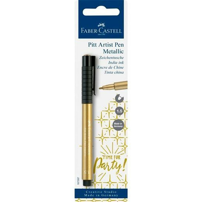 Cariocă Faber-Castell Pitt Artist Auriu* (5 Unități)