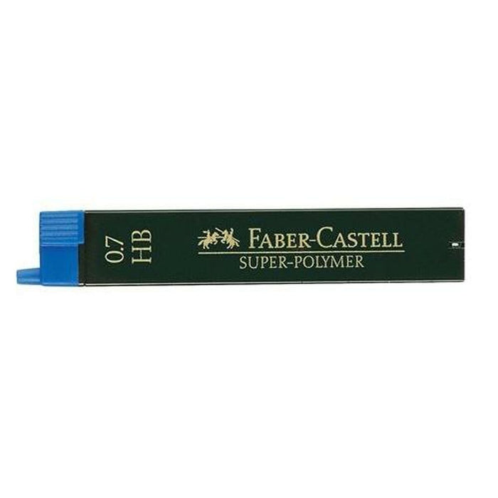 Piese de schimb pentru plumbul creionului Faber-Castell Super-Polymer HB 0,7 mm (12 Unități)