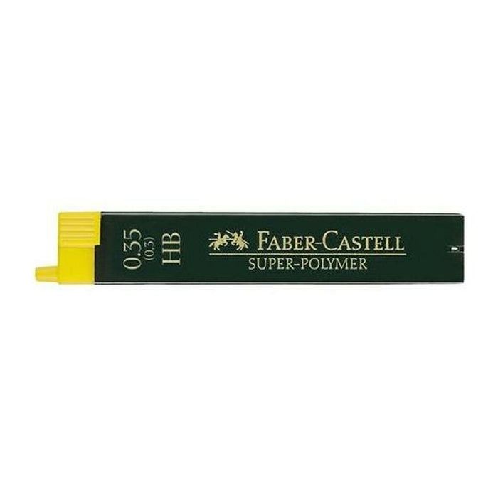 Piese de schimb pentru plumbul creionului Faber-Castell Super-Polymer HB 0,3 mm (12 Unități)
