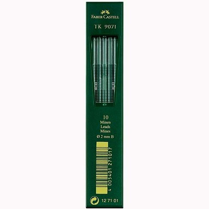 Piese de schimb pentru plumbul creionului Faber-Castell TK9071  2,0 mm B (5 Unități) (10 Unități)