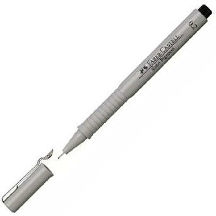 Carioci Faber-Castell Ecco Pigment 0,2 mm Negru (10 Unități)
