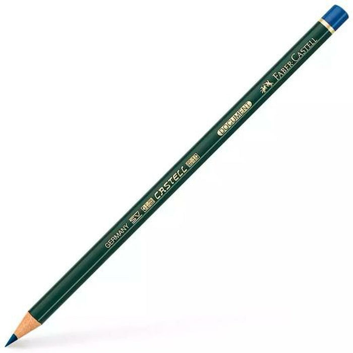 Creion Faber-Castell Document Albastru Rotund (12 Unități)