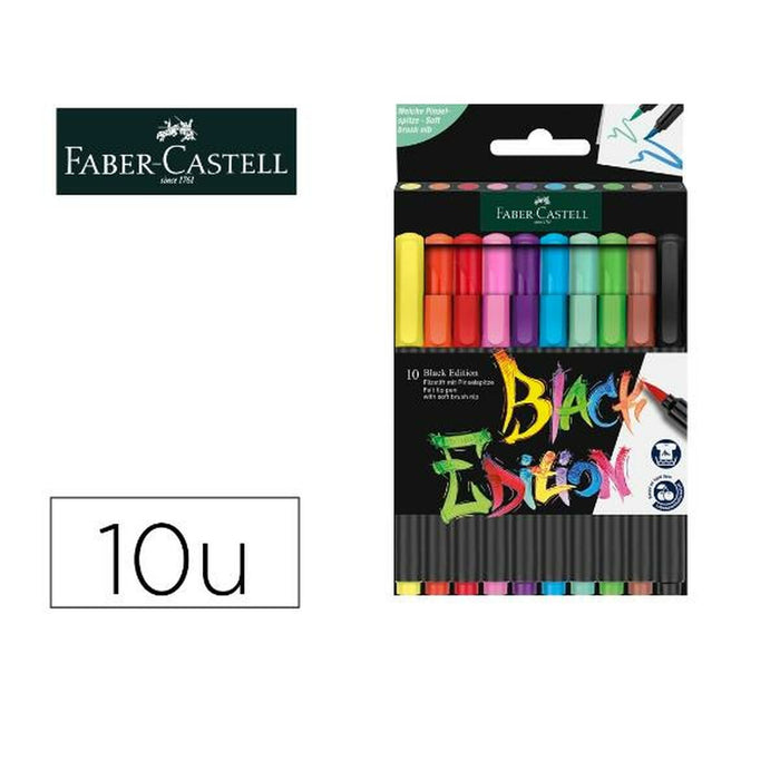Set de Carioci Faber-Castell 116451 Multicolor (10 Piese)