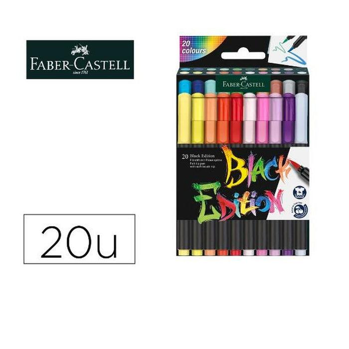 Set de Carioci Faber-Castell 116452 Multicolor (20 Piese)