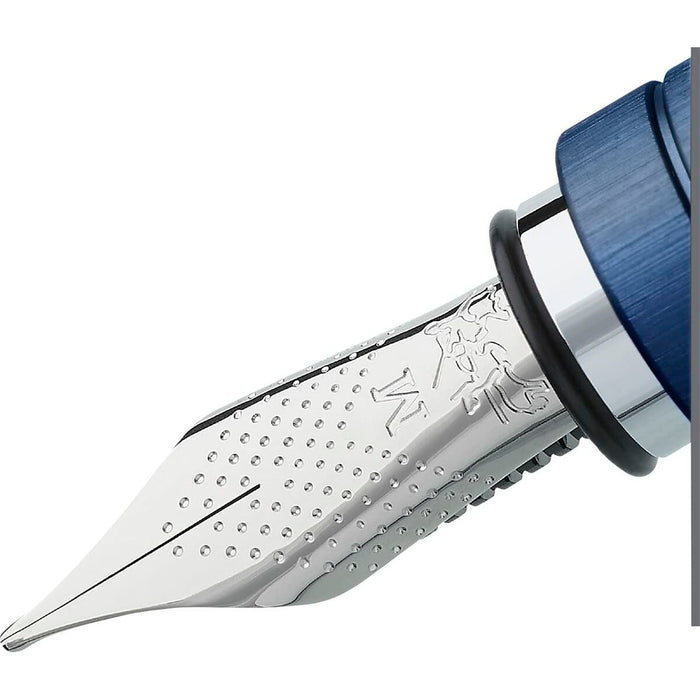 Stilou de caligrafie Faber-Castell Essentio F Albastru